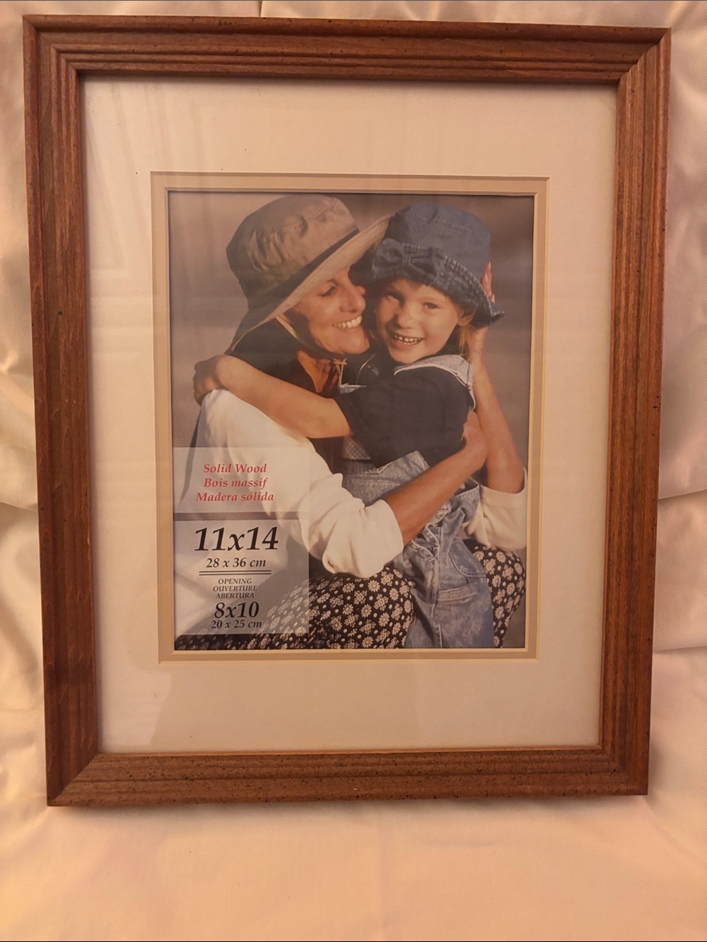 Solid Wood Picture Frame in Brown - 11x14